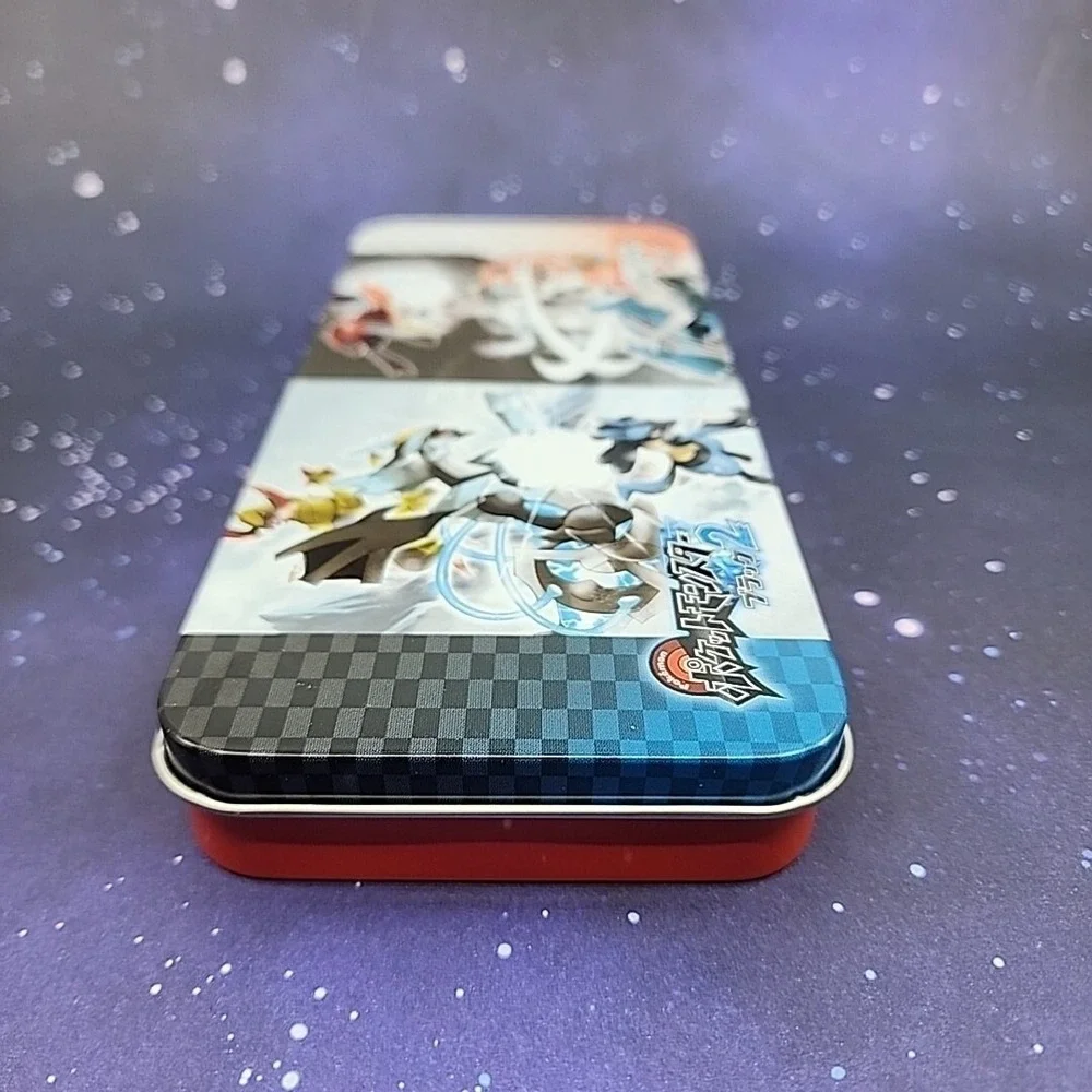 Pokemon Black & White 2 Japanese Metal Pencil Case Stationary Back-to-School